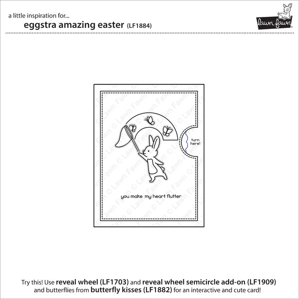 Lawn Fawn Eggstra Amazing Easter Stamp Set - Stamps - Lawn Fawn - Orchids and Hummingbirds Designs, LLC