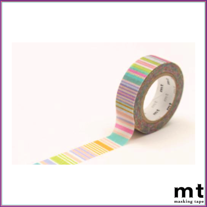 mt Multi-Border Pastel Washi Tape – Orchids and Hummingbirds Designs, LLC