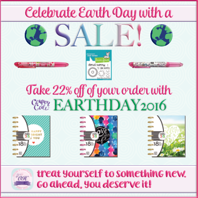 Celebrate Earth Day with a SALE!