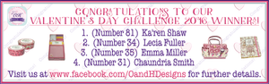 WINNERS for our Valentine's Day Challenge (...and how they were chosen!)