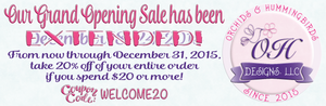 Grand Opening Sale Extended!