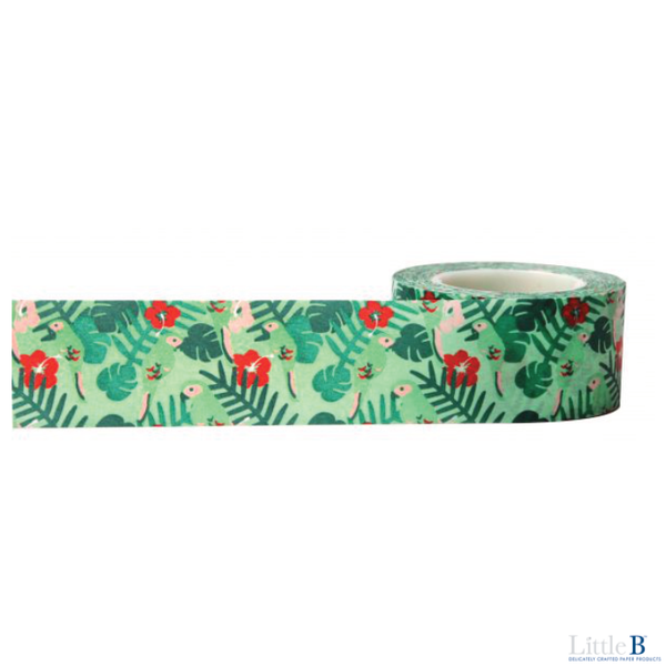 Little B Tropical Washi Tape - Orchids and Hummingbirds Designs, LLC