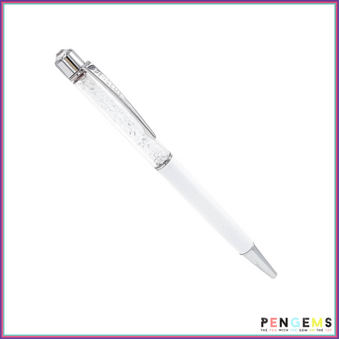 PenGems Aspen Signature Crystal Pen - Pen - PenGems - Orchids and Hummingbirds Designs, LLC