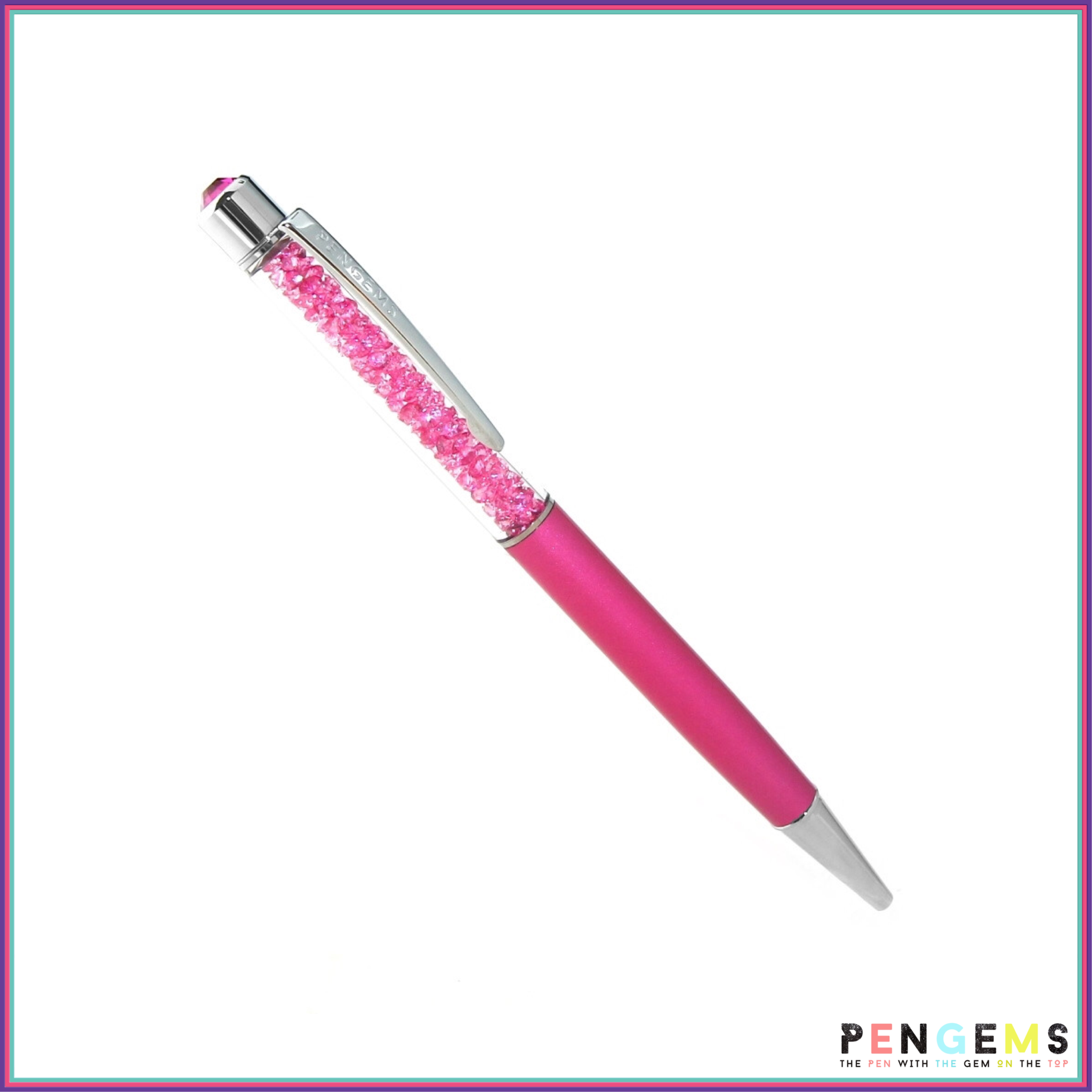PenGems Heartbreaker Signature Crystal Pen - Pen - PenGems - Orchids and Hummingbirds Designs, LLC