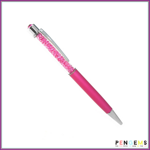 PenGems Heartbreaker Signature Crystal Pen - Pen - PenGems - Orchids and Hummingbirds Designs, LLC