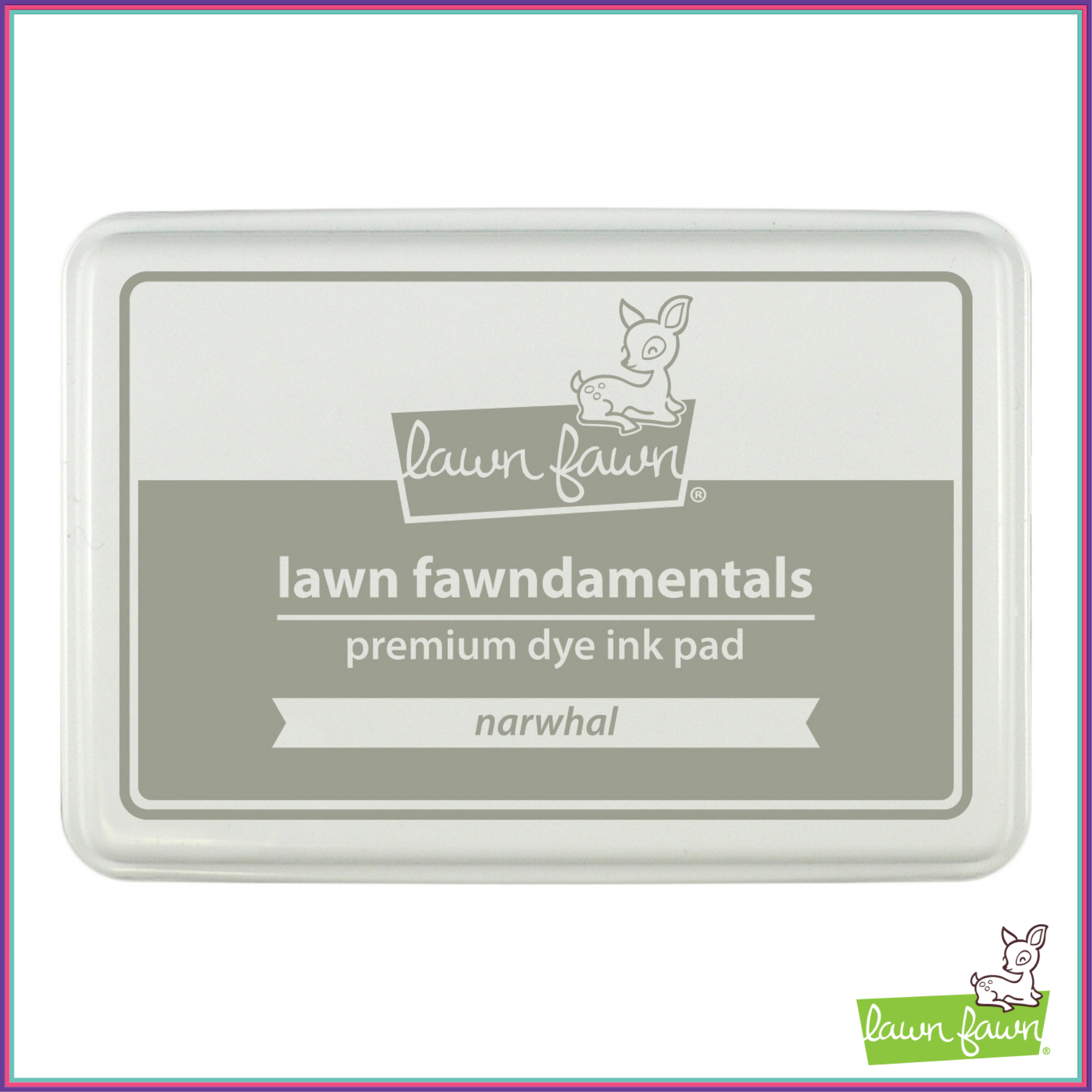 Lawn Fawn Narwhal Dye Ink Pad - Orchids and Hummingbirds Designs, LLC