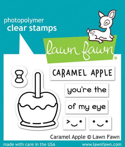 Lawn Fawn caramel apple - Stamps - Lawn Fawn - Orchids and Hummingbirds Designs, LLC