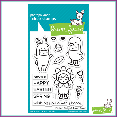 Lawn Fawn Easter Party Stamp Set - Stamps - Lawn Fawn - Orchids and Hummingbirds Designs, LLC