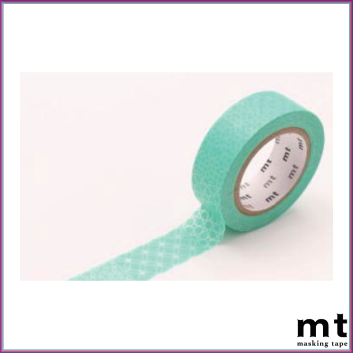 mt Line Patten Green Washi Tape - Washi Tape - mt - Orchids and Hummingbirds Designs, LLC